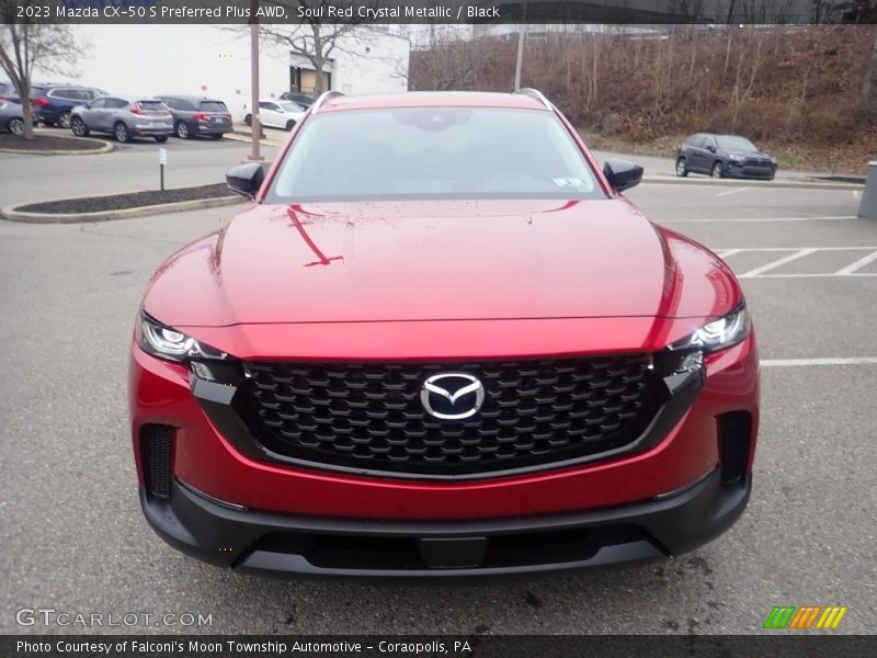 Soul Red Crystal Metallic / Black 2023 Mazda CX-50 S Preferred Plus AWD