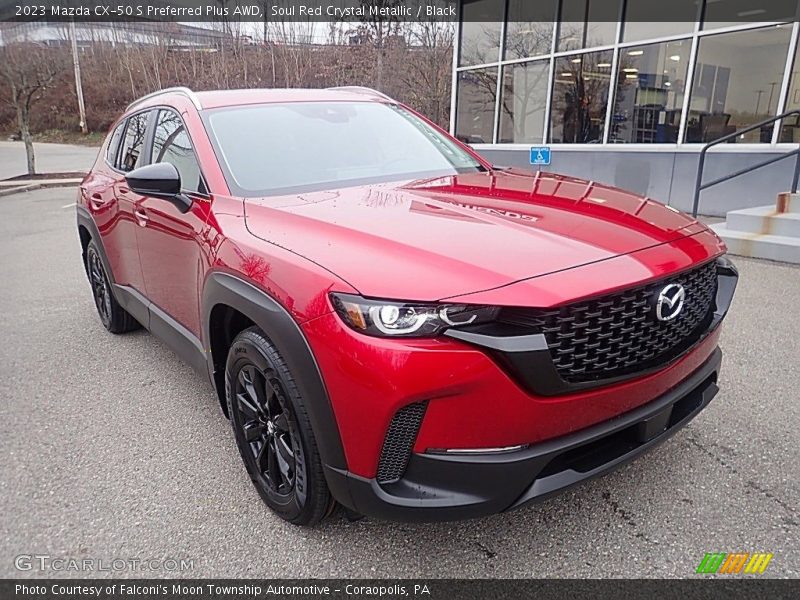 Soul Red Crystal Metallic / Black 2023 Mazda CX-50 S Preferred Plus AWD