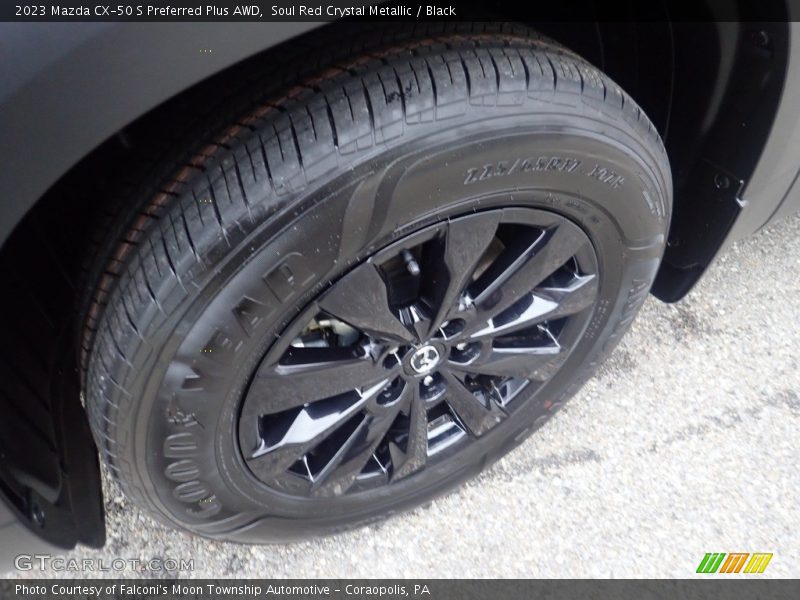 Soul Red Crystal Metallic / Black 2023 Mazda CX-50 S Preferred Plus AWD