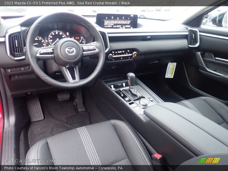  2023 CX-50 S Preferred Plus AWD Black Interior