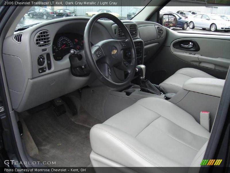Dark Gray Metallic / Light Gray 2006 Chevrolet TrailBlazer LT 4x4