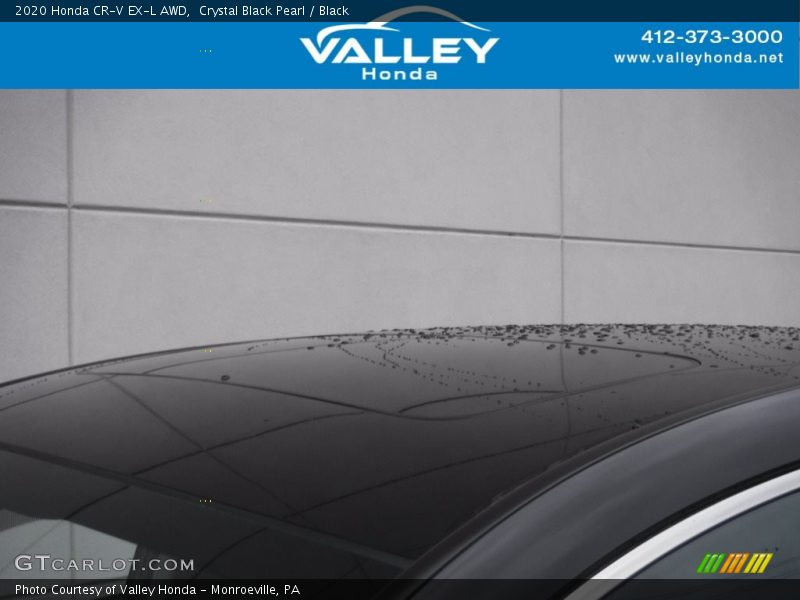 Crystal Black Pearl / Black 2020 Honda CR-V EX-L AWD