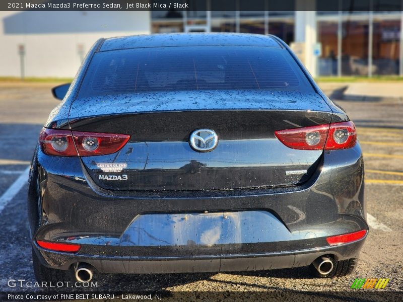 Jet Black Mica / Black 2021 Mazda Mazda3 Preferred Sedan