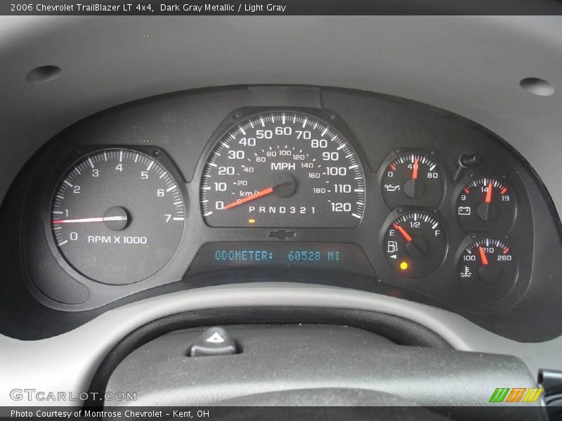 Dark Gray Metallic / Light Gray 2006 Chevrolet TrailBlazer LT 4x4