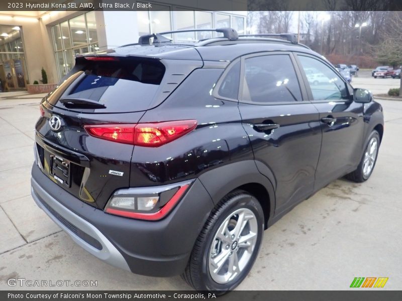 Ultra Black / Black 2023 Hyundai Kona SEL AWD