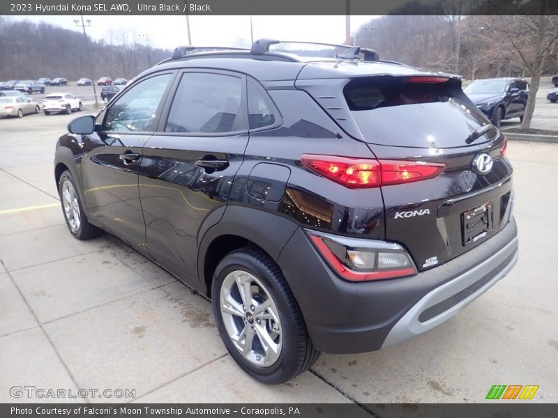 Ultra Black / Black 2023 Hyundai Kona SEL AWD