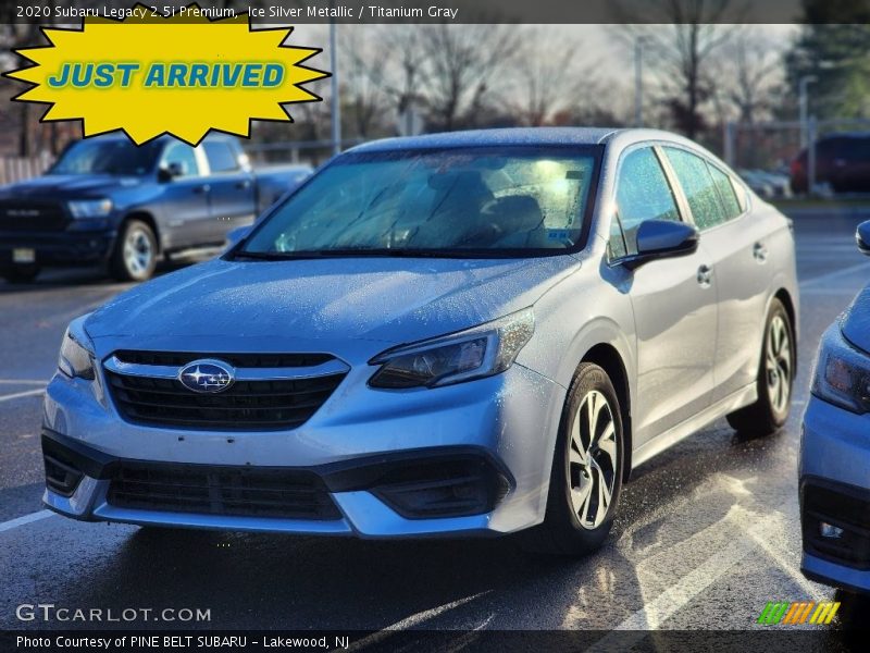 Ice Silver Metallic / Titanium Gray 2020 Subaru Legacy 2.5i Premium