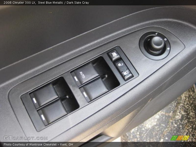 Steel Blue Metallic / Dark Slate Gray 2008 Chrysler 300 LX