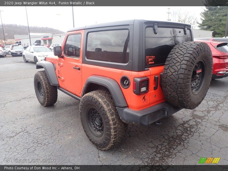 Punkn Metallic / Black 2020 Jeep Wrangler Willys 4x4
