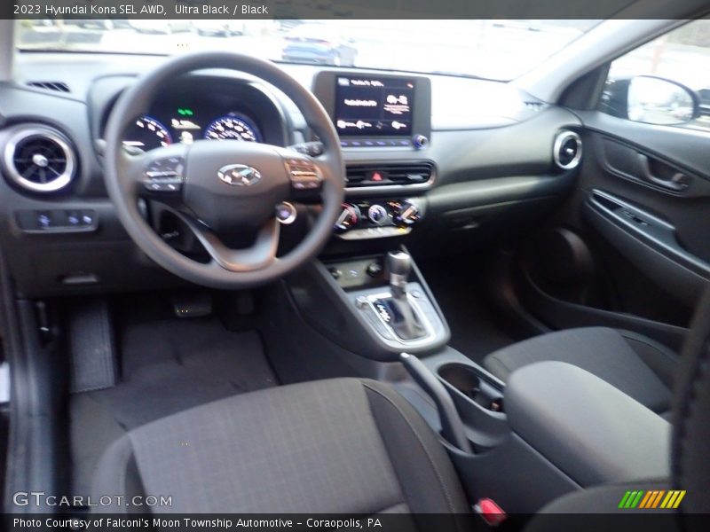 Ultra Black / Black 2023 Hyundai Kona SEL AWD