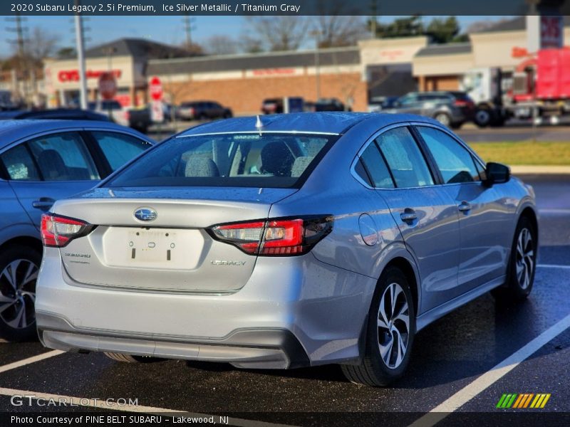 Ice Silver Metallic / Titanium Gray 2020 Subaru Legacy 2.5i Premium