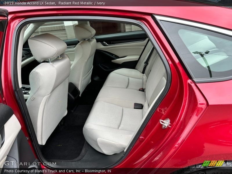 Radiant Red Metallic / Ivory 2019 Honda Accord LX Sedan