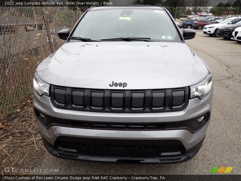 Billet Silver Metallic / Black 2022 Jeep Compass Altitude 4x4