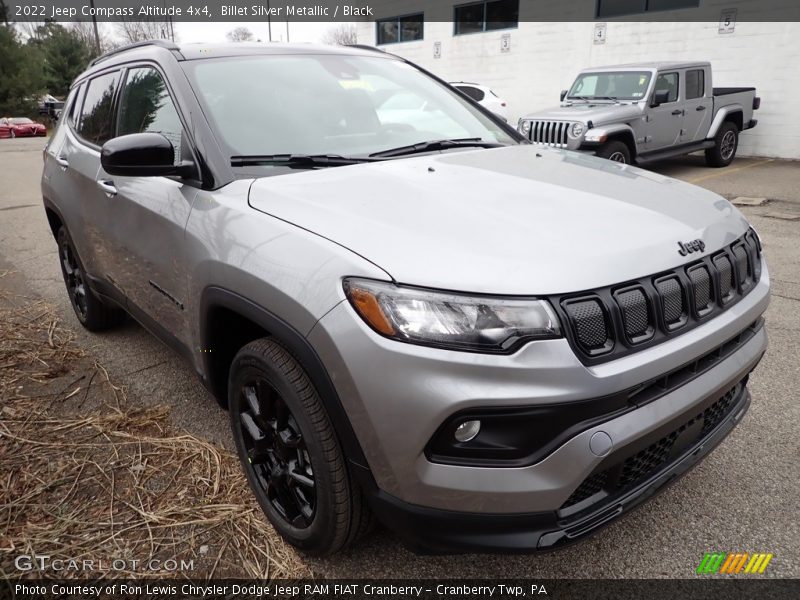 Billet Silver Metallic / Black 2022 Jeep Compass Altitude 4x4