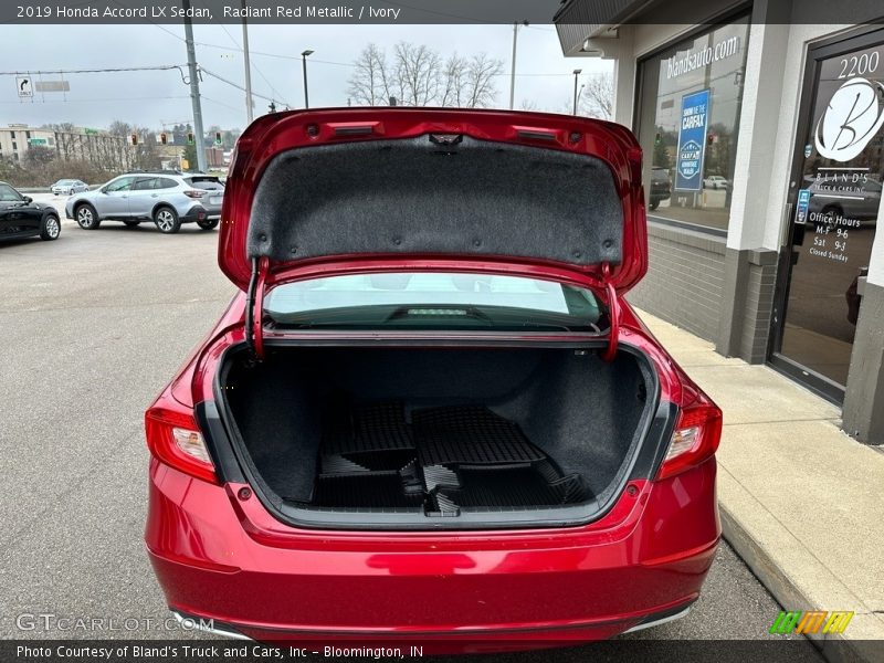 Radiant Red Metallic / Ivory 2019 Honda Accord LX Sedan