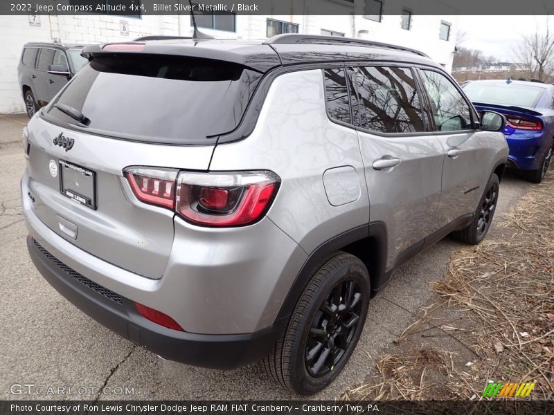 Billet Silver Metallic / Black 2022 Jeep Compass Altitude 4x4