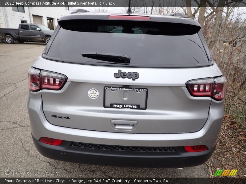 Billet Silver Metallic / Black 2022 Jeep Compass Altitude 4x4