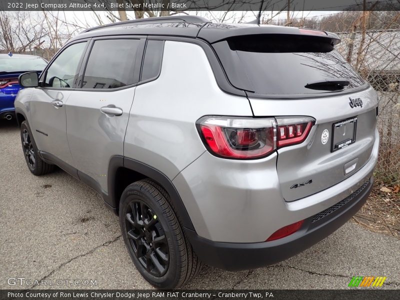 Billet Silver Metallic / Black 2022 Jeep Compass Altitude 4x4