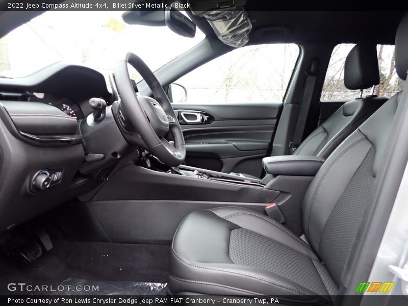 Front Seat of 2022 Compass Altitude 4x4