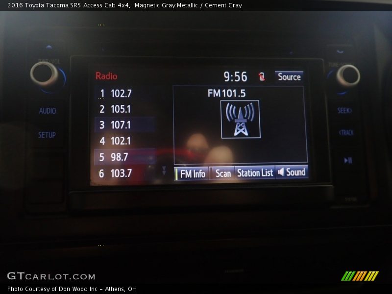 Magnetic Gray Metallic / Cement Gray 2016 Toyota Tacoma SR5 Access Cab 4x4
