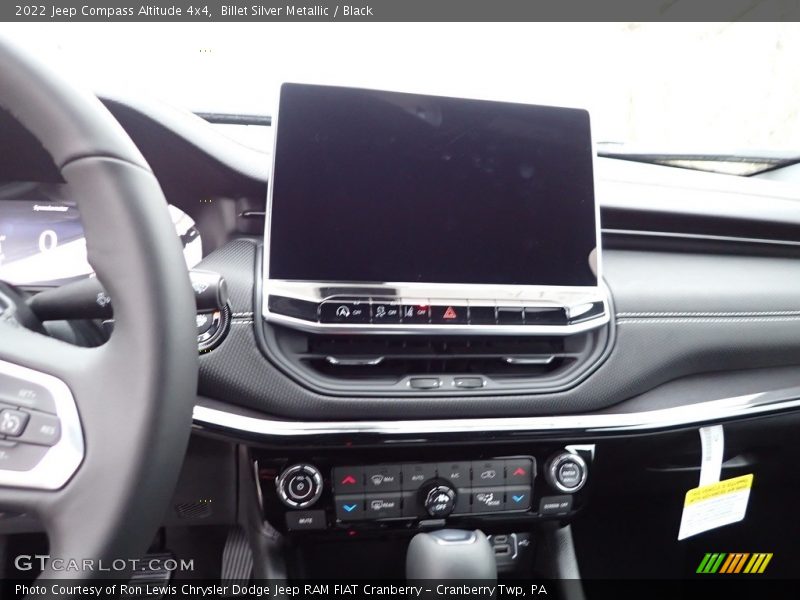Controls of 2022 Compass Altitude 4x4