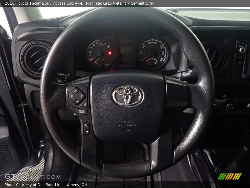 Magnetic Gray Metallic / Cement Gray 2016 Toyota Tacoma SR5 Access Cab 4x4