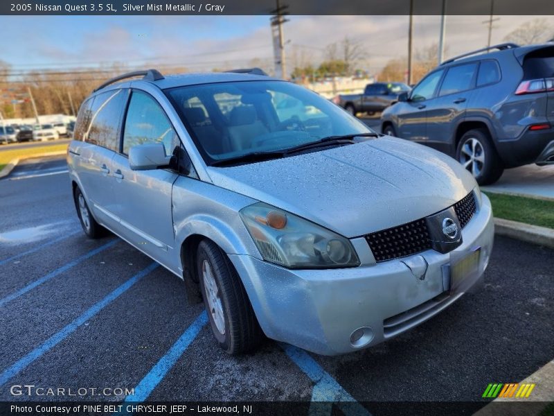 Silver Mist Metallic / Gray 2005 Nissan Quest 3.5 SL