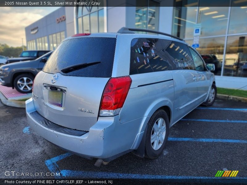 Silver Mist Metallic / Gray 2005 Nissan Quest 3.5 SL