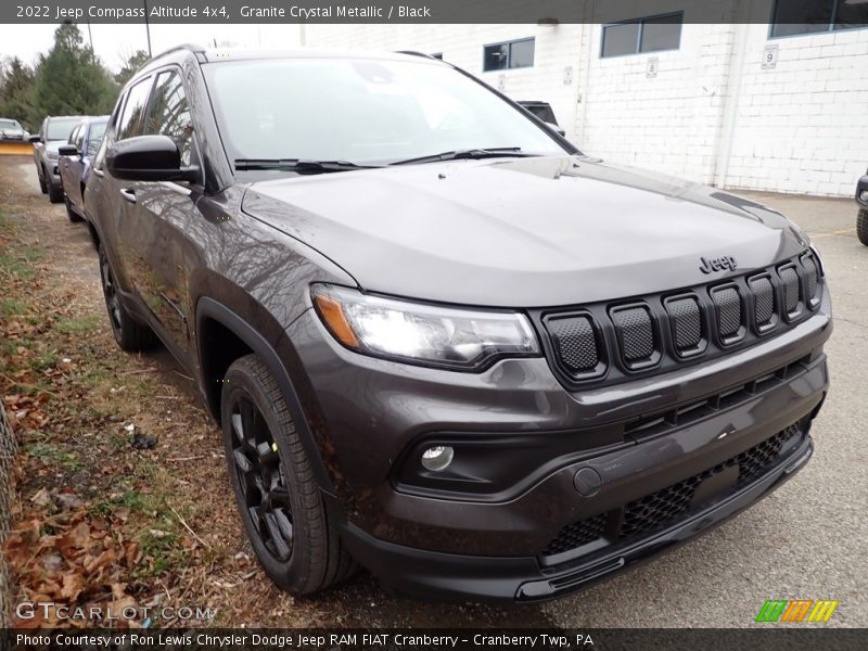 Granite Crystal Metallic / Black 2022 Jeep Compass Altitude 4x4