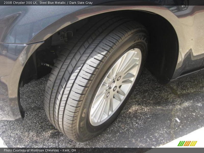 Steel Blue Metallic / Dark Slate Gray 2008 Chrysler 300 LX