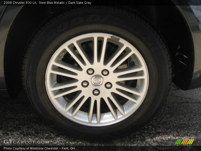 Steel Blue Metallic / Dark Slate Gray 2008 Chrysler 300 LX