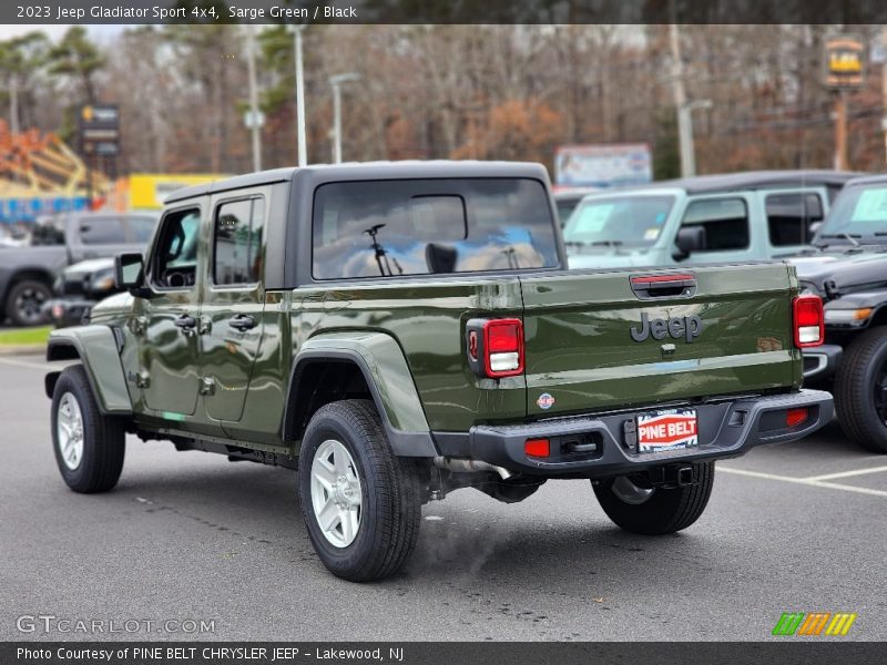 Sarge Green / Black 2023 Jeep Gladiator Sport 4x4