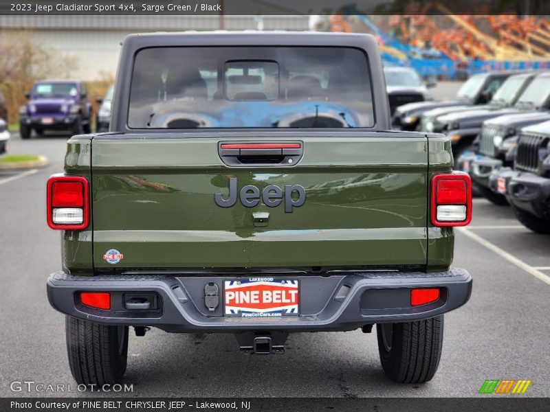 Sarge Green / Black 2023 Jeep Gladiator Sport 4x4