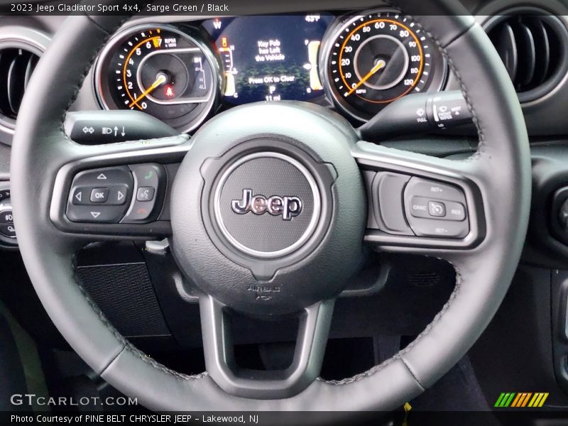 Sarge Green / Black 2023 Jeep Gladiator Sport 4x4