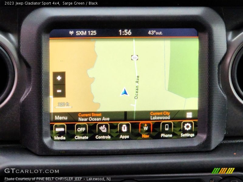 Sarge Green / Black 2023 Jeep Gladiator Sport 4x4