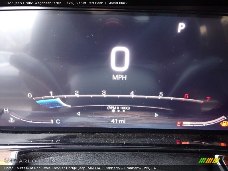  2022 Grand Wagoneer Series III 4x4 Series III 4x4 Gauges