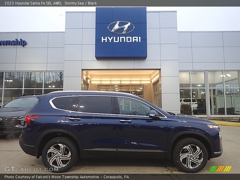  2023 Santa Fe SEL AWD Stormy Sea