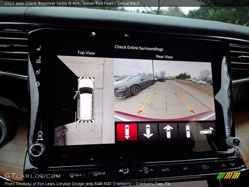 Velvet Red Pearl / Global Black 2022 Jeep Grand Wagoneer Series III 4x4