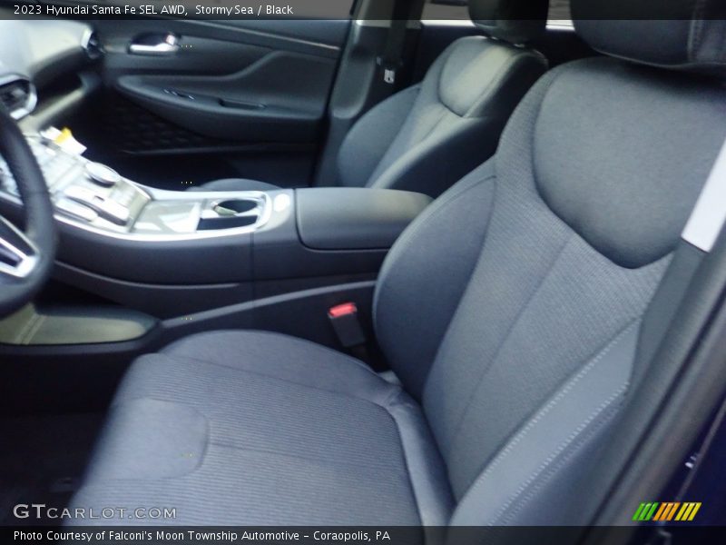 Stormy Sea / Black 2023 Hyundai Santa Fe SEL AWD
