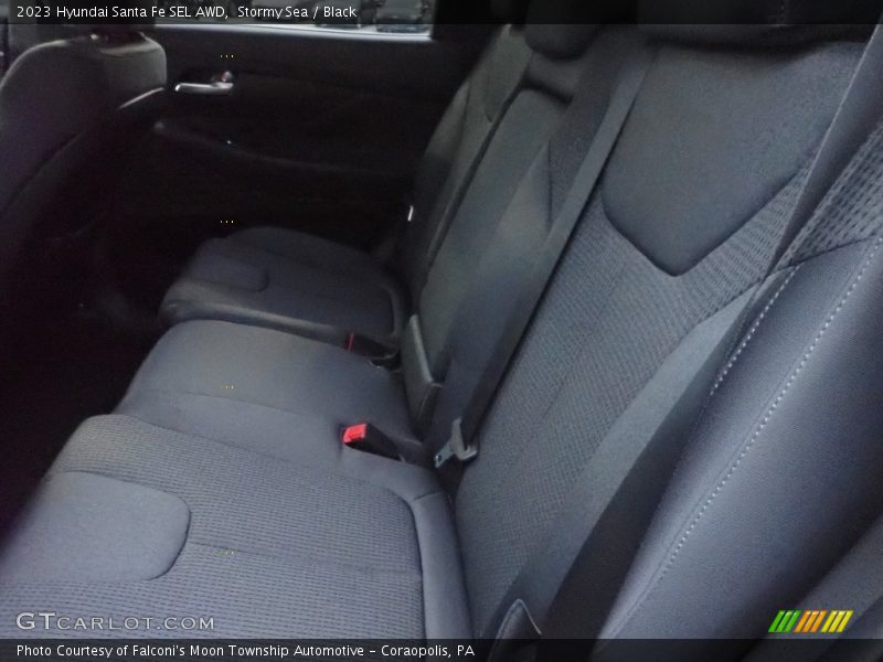 Stormy Sea / Black 2023 Hyundai Santa Fe SEL AWD