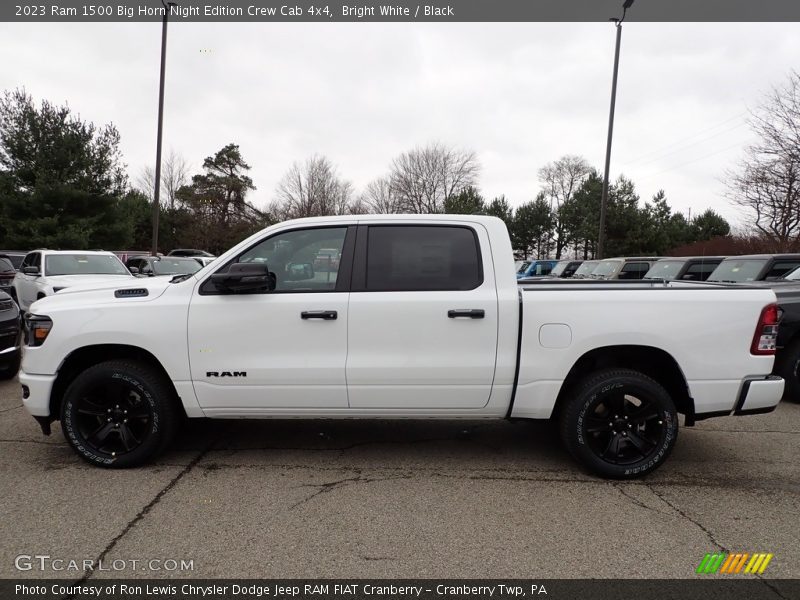  2023 1500 Big Horn Night Edition Crew Cab 4x4 Bright White