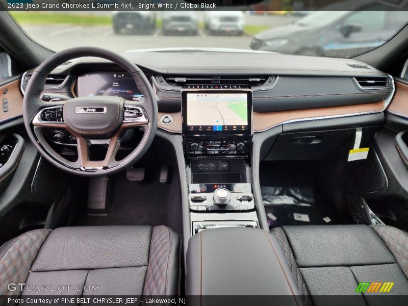 Dashboard of 2023 Grand Cherokee L Summit 4x4