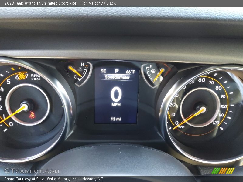 High Velocity / Black 2023 Jeep Wrangler Unlimited Sport 4x4