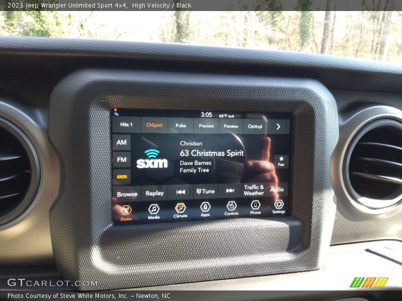 High Velocity / Black 2023 Jeep Wrangler Unlimited Sport 4x4