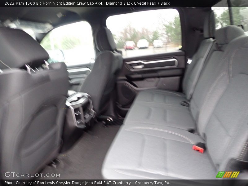 Diamond Black Crystal Pearl / Black 2023 Ram 1500 Big Horn Night Edition Crew Cab 4x4