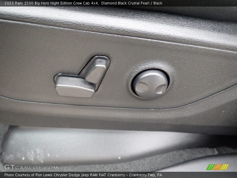 Diamond Black Crystal Pearl / Black 2023 Ram 1500 Big Horn Night Edition Crew Cab 4x4