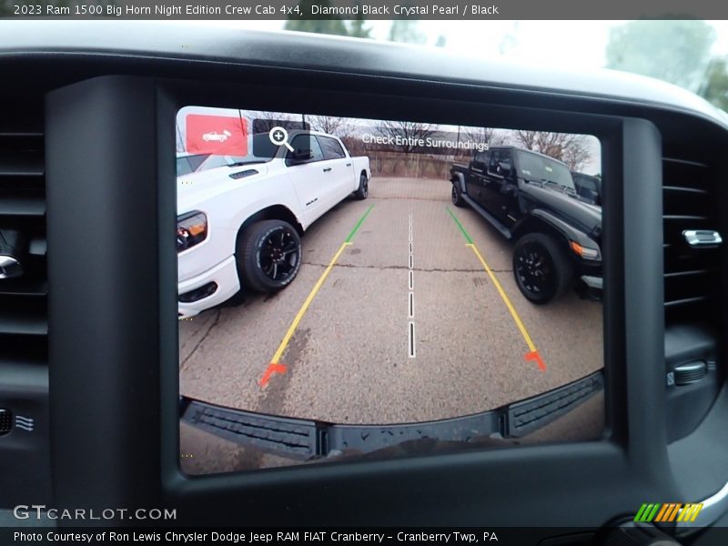 Diamond Black Crystal Pearl / Black 2023 Ram 1500 Big Horn Night Edition Crew Cab 4x4