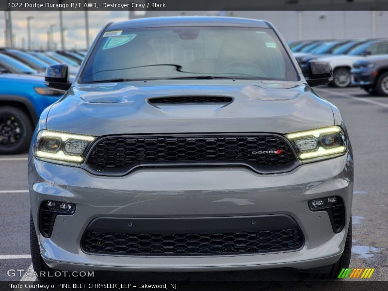 Destroyer Gray / Black 2022 Dodge Durango R/T AWD
