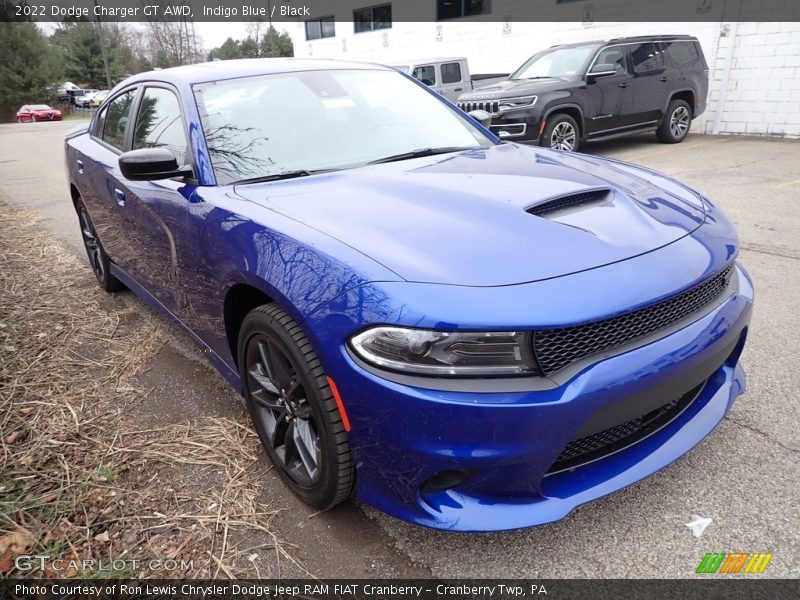 Front 3/4 View of 2022 Charger GT AWD