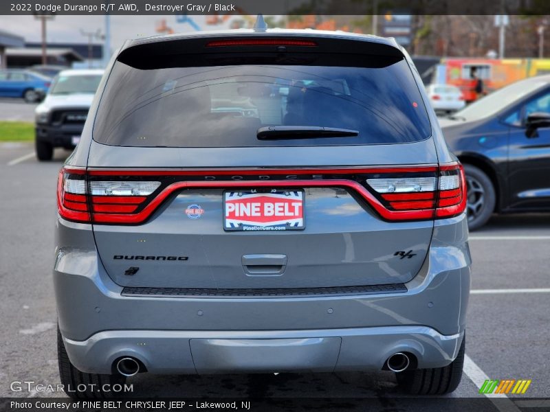 Destroyer Gray / Black 2022 Dodge Durango R/T AWD